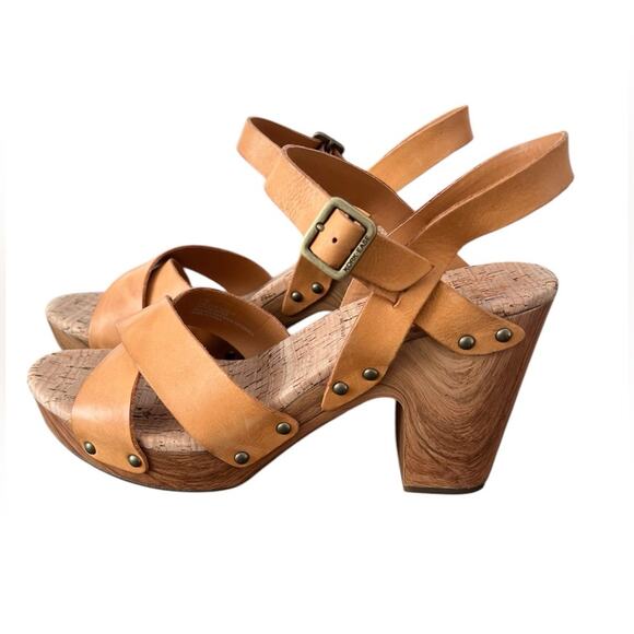 *NWOT Kork-Ease Drew Light Orange Sandals – Sz 11 - Picture 3 of 7